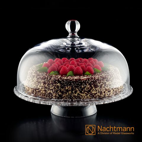 ★★ 下午茶儀式感首選 ★★ 【Nachtmann】巴莎諾瓦蛋糕盤(含蓋) BOSSA NOVA