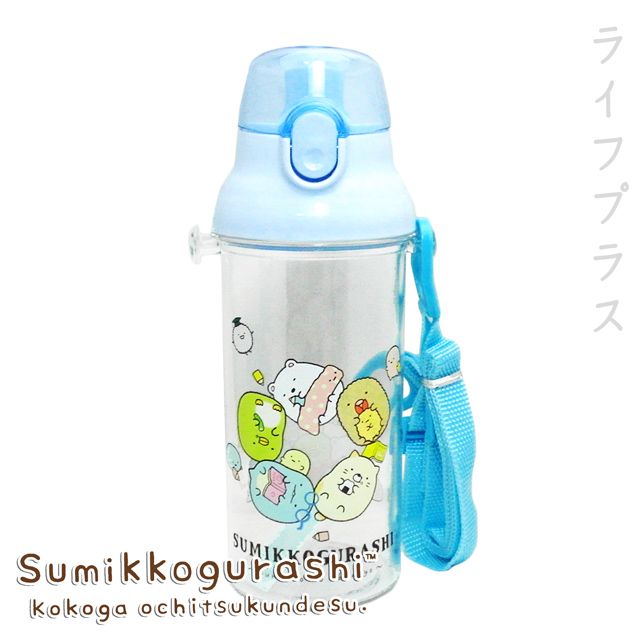 SAN-X 【一品川流】日本卡通直飲冷水壺-角落小夥伴-480ml