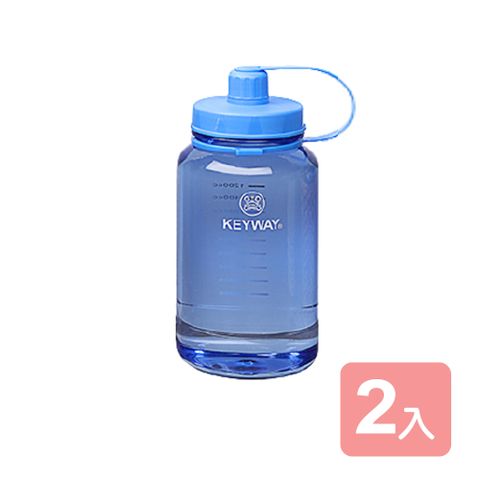 真心良品 喝水站大容量吸管水壺(1500 ml)-2入組