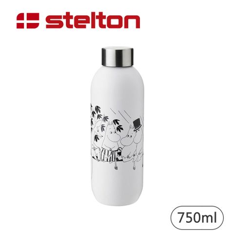 【Stelton】嚕嚕米 Moomin x Keep Cool隨身瓶-白色-750ml