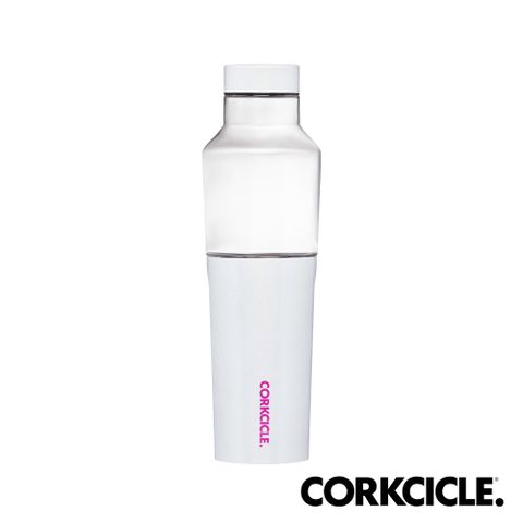 美國CORKCICLE Unicorn Magic系列玻璃易口瓶600ml-銀河白