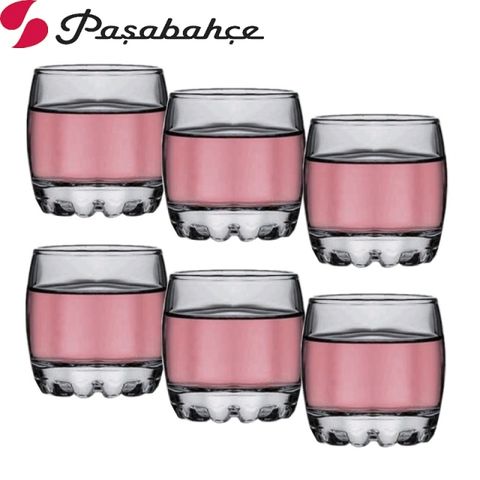 Pasabahce 土耳其圓珠底玻璃小酒杯80cc-6入組
