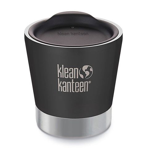 Klean Kanteen 美國保溫鋼杯237ml-消光黑(附蓋)