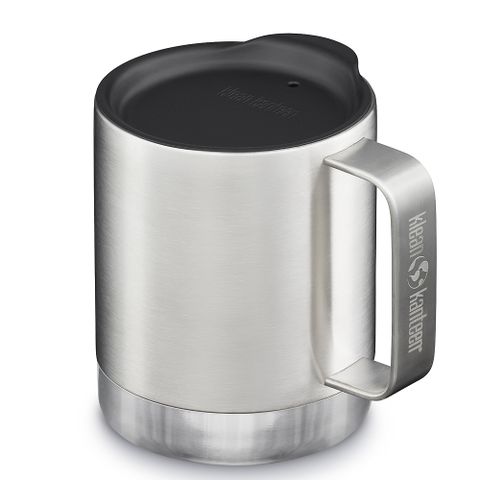 Klean Kanteen 美國保溫馬克杯355ml-原鋼色(附鋼杯蓋)