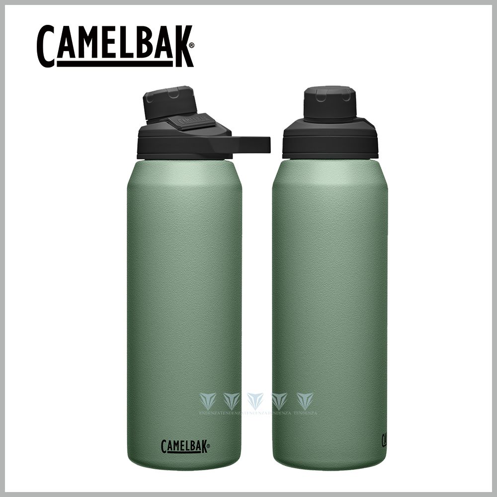 CamelBak 【美國】CB1516303001 - 1000ml CHUTE MAG 戶外運動保冰/溫水瓶 灰綠