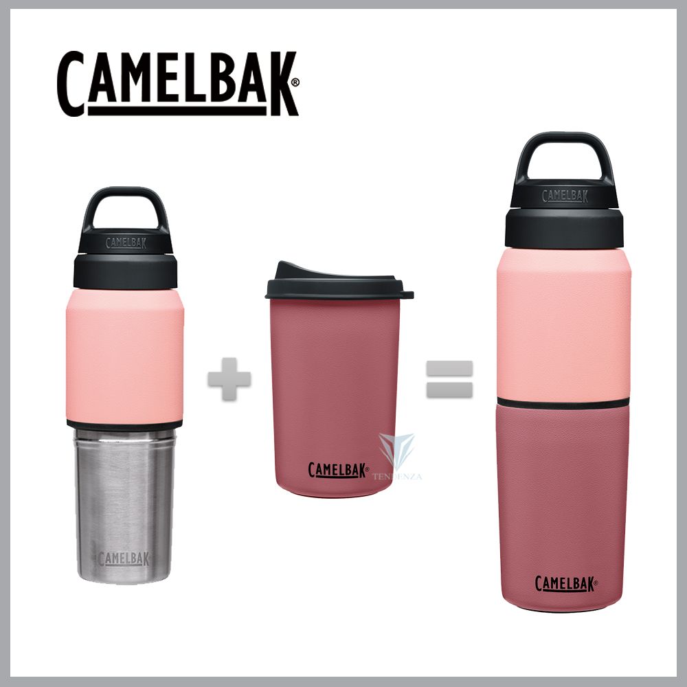 CamelBak 【美國】 CB2412601051 - 500ml MultiBev 二合一不鏽鋼隨行保溫瓶(保冰)-玫瑰粉