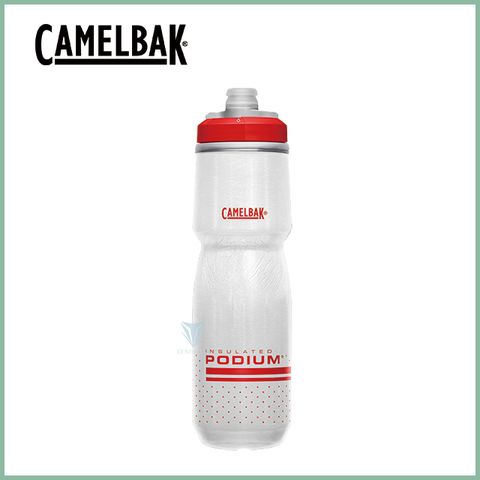 CamelBak 【美國】CB1873605071 710ml Podium保冷噴射水瓶 紅