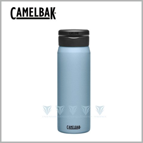!! 下單9折 !!【美國CamelBak】750ml Fit Cap完美不鏽鋼保溫瓶(保冰) 灰藍