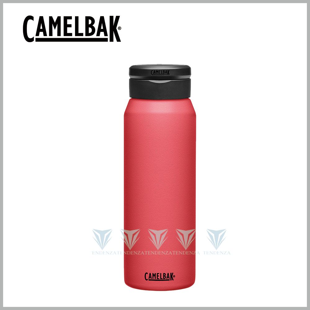 CamelBak 【美國】750ml Fit Cap完美不鏽鋼保溫瓶(保冰) 野莓橘