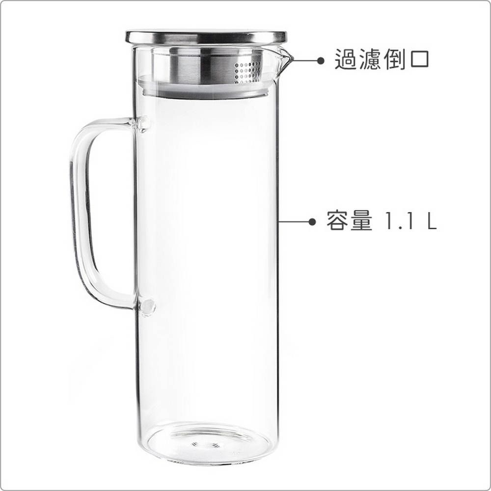 IBILI 玻璃水壺(1.1L) | 水壺