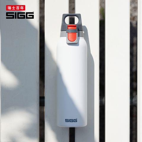 SIGG 西格 瑞士百年  彈蓋輕量保溫瓶  550ml - 純雪