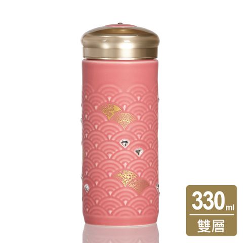 ACERA 乾唐軒 吉星玲瓏如意隨身杯 / 大 / 雙層 / 水晶 / 7色 330ml