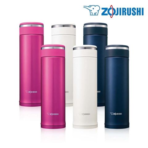 ZOJIRUSHI 象印 可分解杯蓋不鏽鋼真空保溫杯-480ml(SM-JF48)-2入