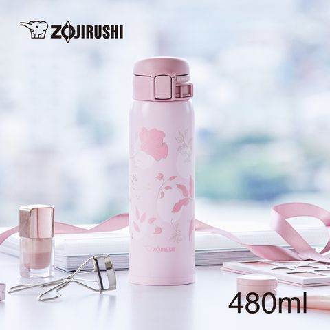 Zojirushi Mug 16 oz. / 0.48 liter Stainless Steel Bloom Pink (SM