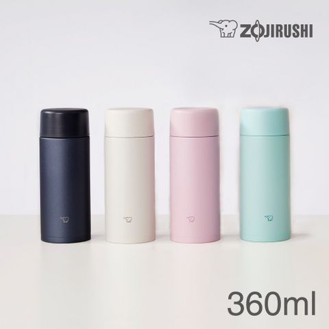 ZOJIRUSHI 象印 不鏽鋼一體式杯蓋真空保溫保冷杯-360ml(SM-ZA36)