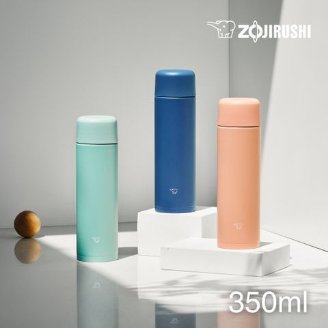 ZOJIRUSHI 象印 不銹鋼一體式杯蓋真空保溫杯-350ml(SM-SM35)