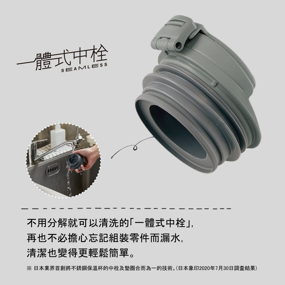 ZOJIRUSHI 象印  不鏽鋼一體式杯蓋翻蓋開啟式 隨行保溫杯-400ml(SX-KA40)