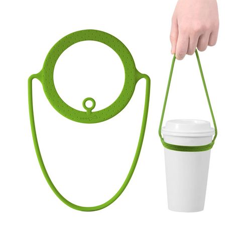 Bone / Cup Tie 環保杯綁 飲料提袋 - 簡約款 - 暗綠