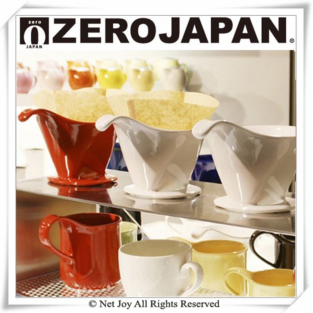 ZERO JAPAN 典藏陶瓷咖啡漏斗(大)(蕃茄紅)