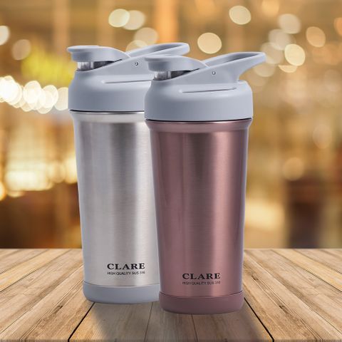 【一品川流】CLARE 台灣製316不鏽鋼陶瓷冰霸杯-750ml-1支