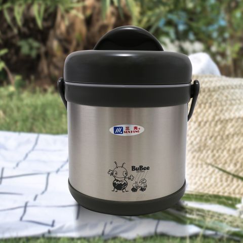 源味二層高真空304不鏽鋼提鍋-1.5L