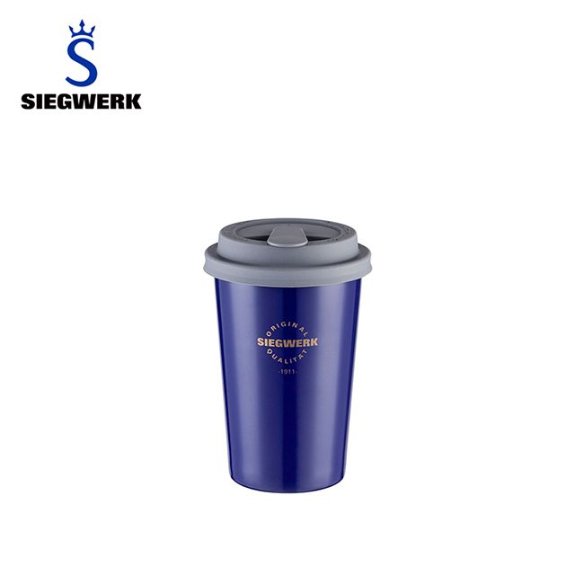 SIEGWERK 德國琺瑯迷你隨行杯350ml_寶石藍