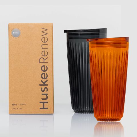 【Huskee】澳洲 Huskee Renew 環保杯 16oz/ 480ml (Tritan/ 附杯蓋/ 隨行杯/ 直飲杯)