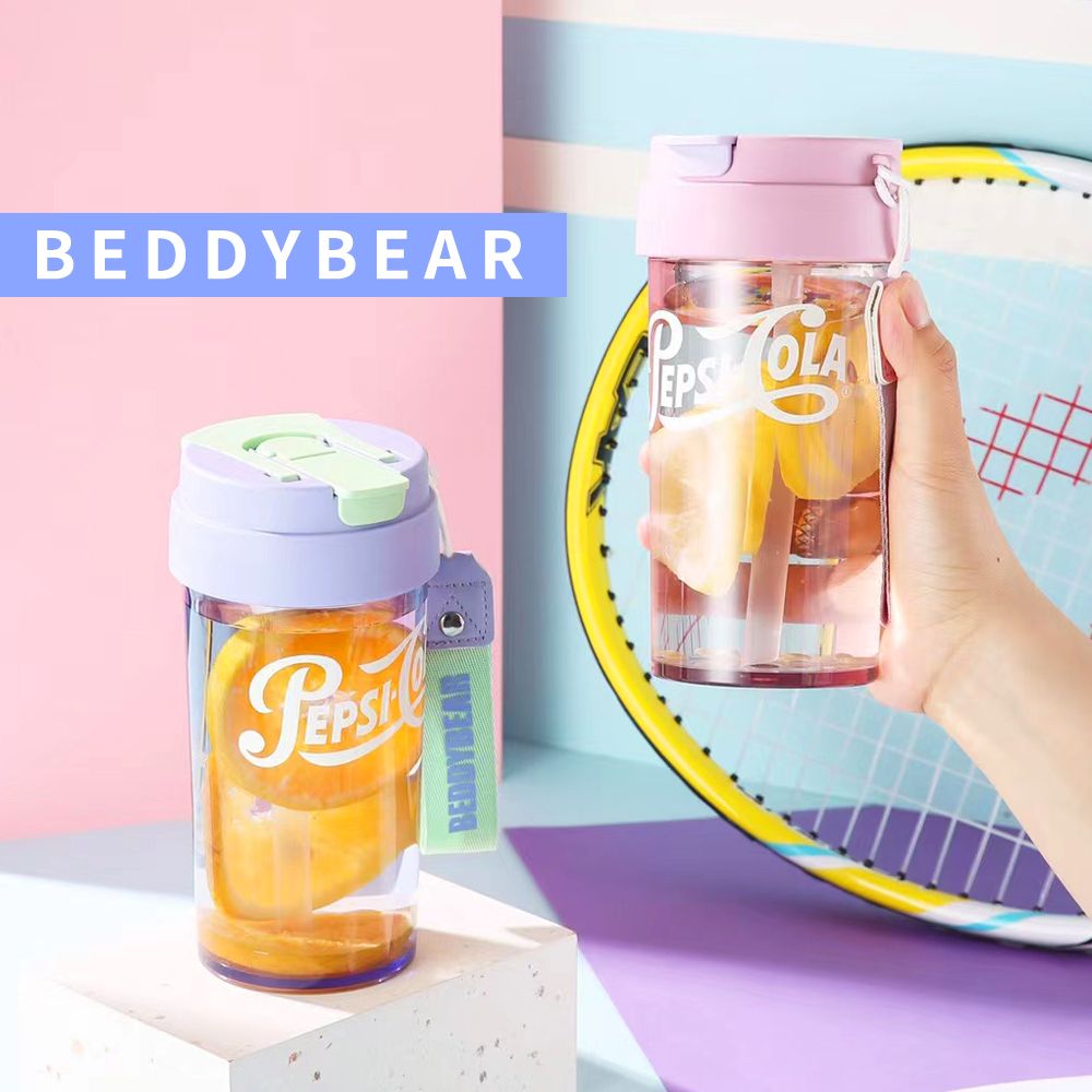 BEDDY BEAR BEDDYBEAR 輕心系列咖啡杯 百事隨行杯 TRITAN吸管杯 500ml