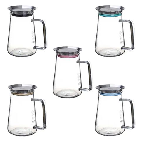 【無藏嚴選】茶覺360玻璃茶壺 (5色可選 650ml)