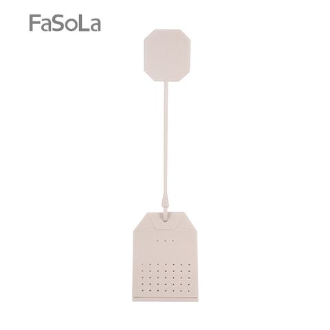 FaSoLa 食品用矽膠濾茶器 米色