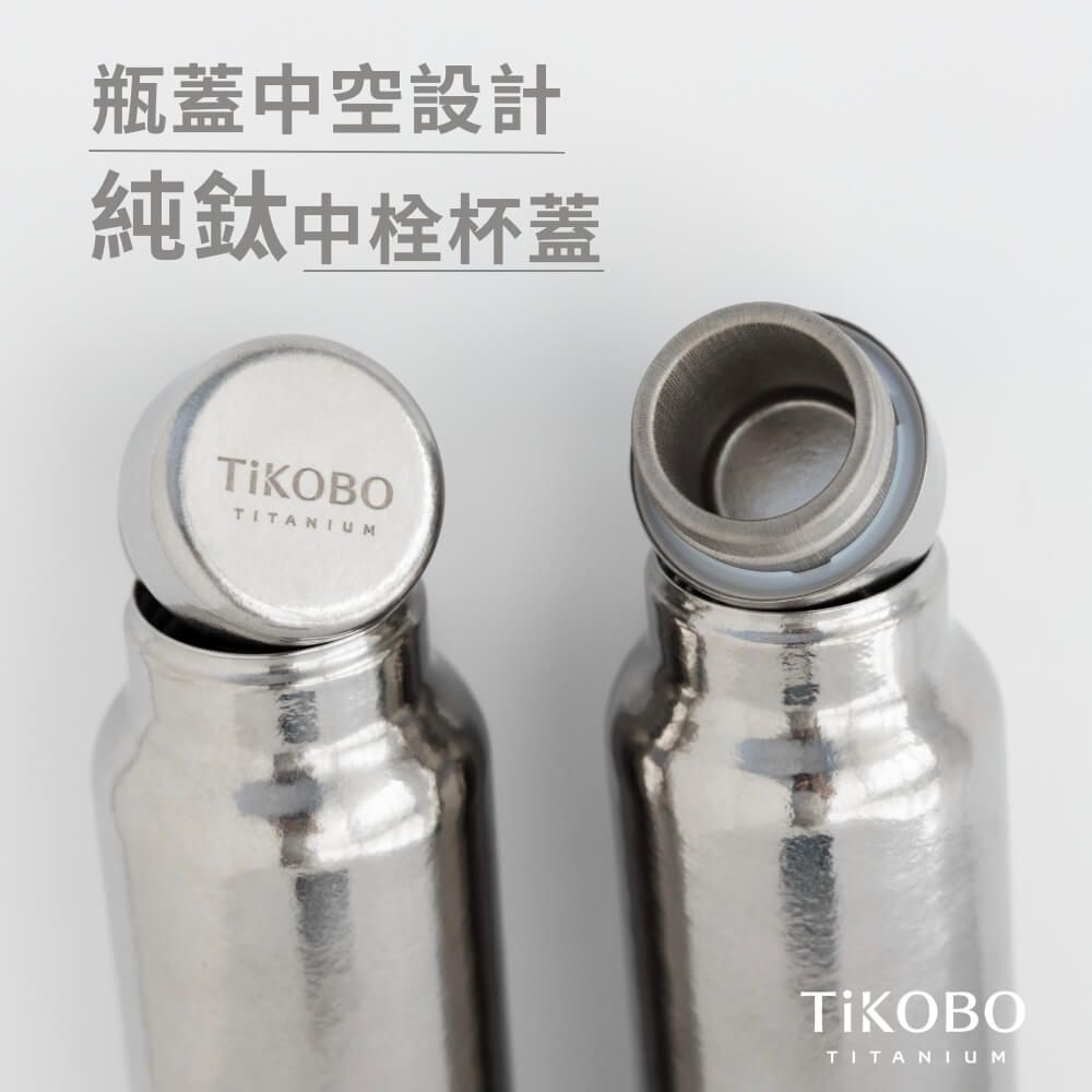 TiKOBO 鈦工坊 純鈦袋鼠瓶-700ml-贈粗吸管-雙層真空-吸管杯.飲料杯.環保杯.保溫瓶.保溫杯.茶杯.水杯.鈦杯(多色可選)