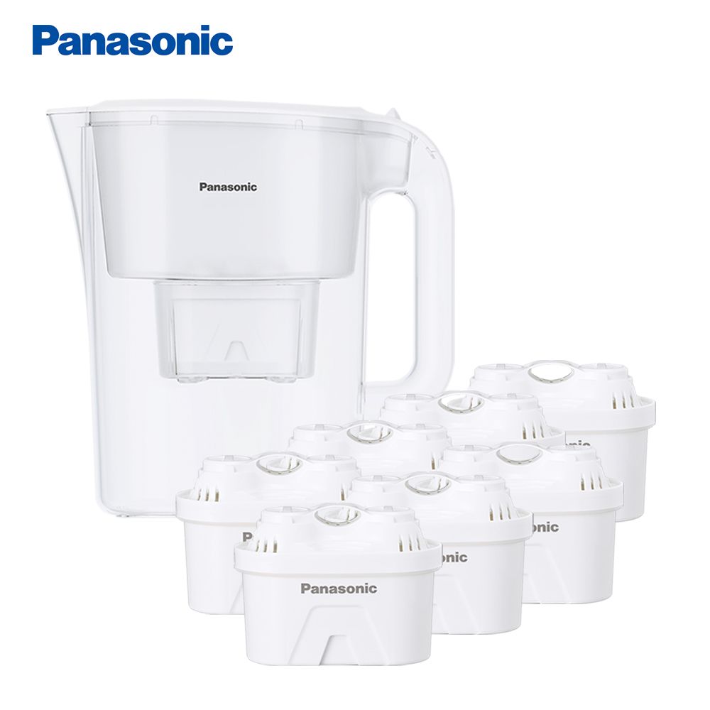 Panasonic 國際牌 3.5L濾水壺+濾心*7 (TK-CNP55-W)