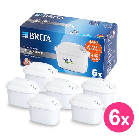 BRITA MAXTRA Pro 去水垢專家濾芯6入 