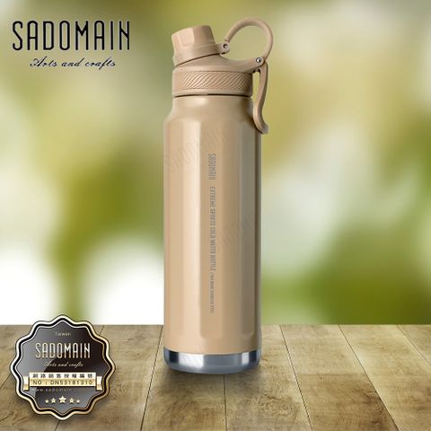 一品川流 SADOMAIN 仙德曼冷溫飲專用直飲壺-950ml-沙色