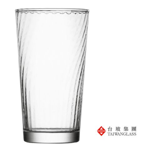 【台灣玻璃】340ML 石頭紋大茶杯 (二入組)