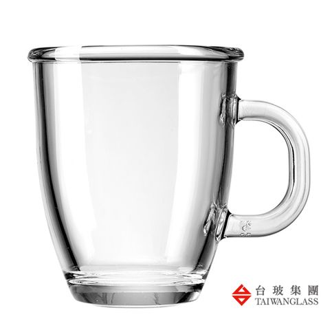 台灣玻璃 445ML 馬克杯 (二入組)