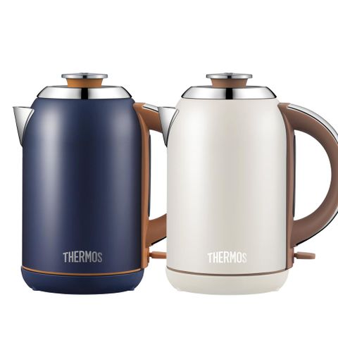 【THERMOS 膳魔師】不銹鋼電熱水壺1700ml(EHAT-1323A)