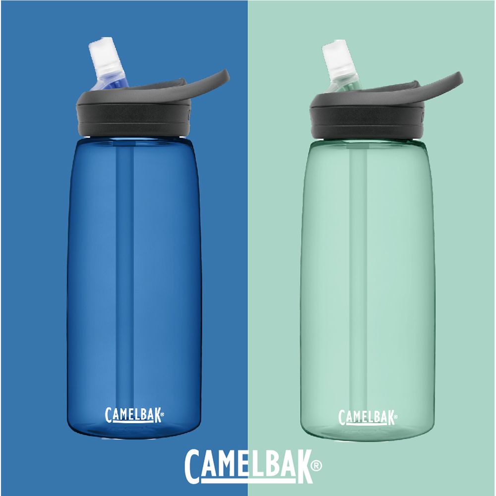 CamelBak  1000ml eddy+多水吸管戶外運動水 TRITAN RENEW