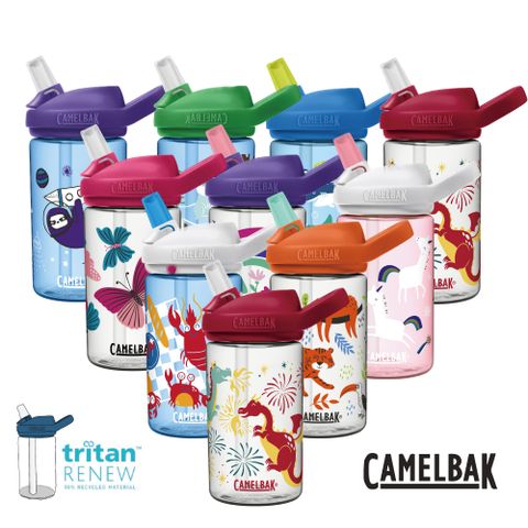 CAMELBAK 400ml Tritan Renew KIDS 兒童多水吸管水瓶水壺 學習水杯