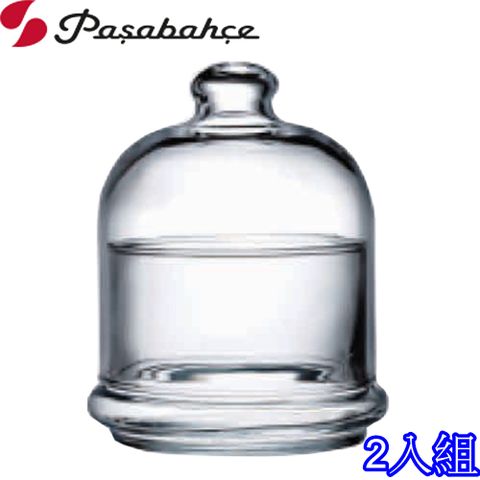 Pasabahce 土耳其精緻玻璃果醬盅甜點盅-二入組
