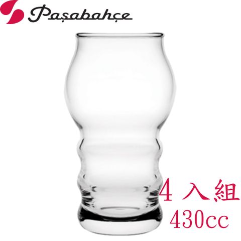 Pasabahce 土耳其拉格CRAFT啤酒杯果汁杯-4入組