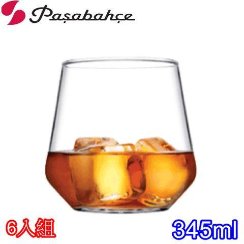 Pasabahce 土耳其尊榮款威士忌杯345cc-6入組