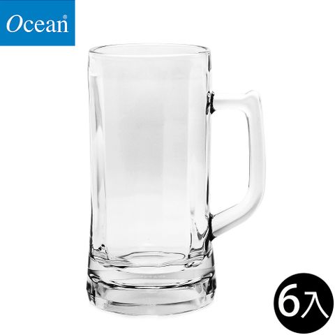 Ocean 慕尼黑附柄啤酒杯(大)-640ml/6入