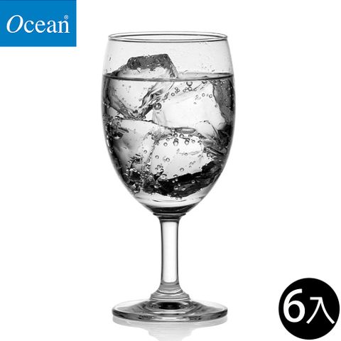 Ocean 高腳水杯12oz-345ml/6入