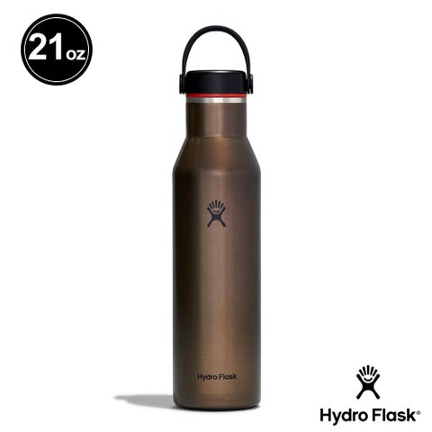 Hydro Flask  21oz/621ml 輕量標準口提環保溫瓶 曜石黑