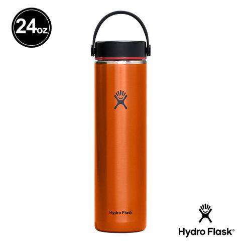 Hydro Flask 24oz/709ml 輕量寬口提環保溫瓶 紅銅棕