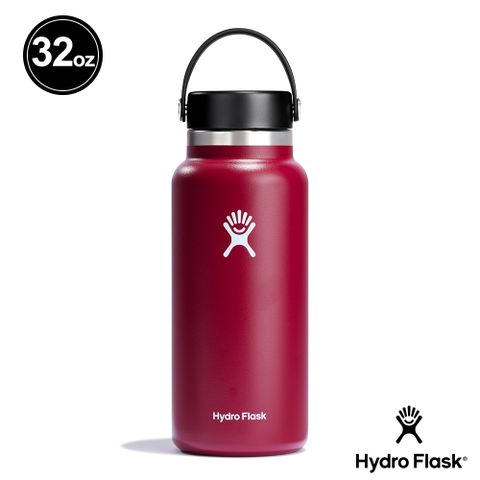 Hydro Flask 16oz/473ml 寬口提環保溫瓶 紅土棕