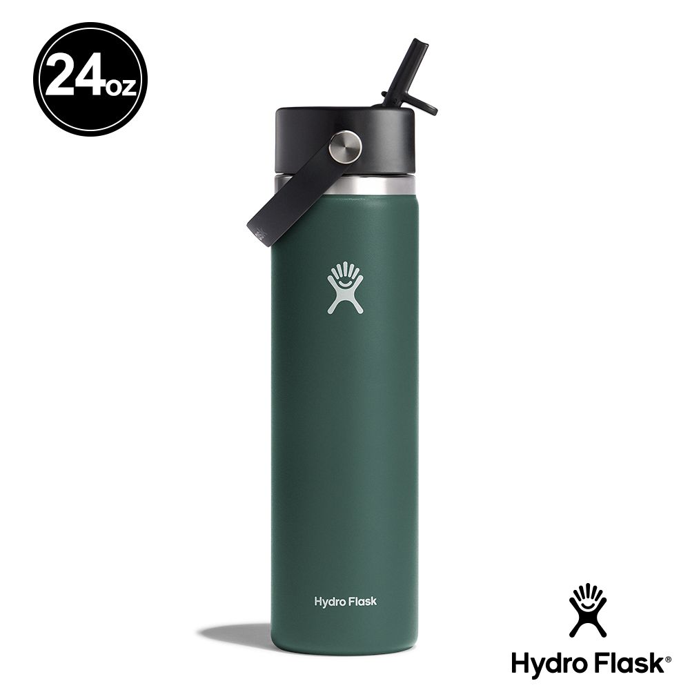 Hydro Flask  24oz/709ml 寬口 吸管 真空 保溫瓶 經典白 燕麥色 櫻花粉