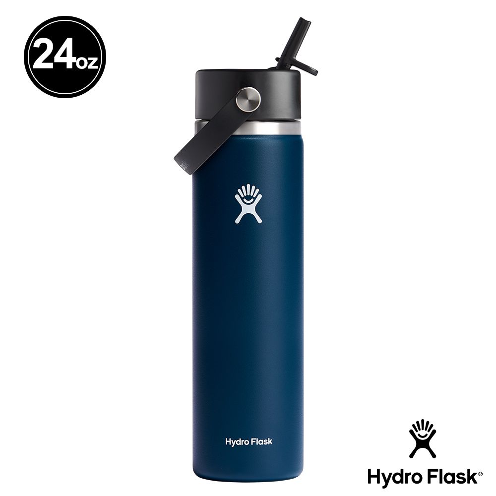 Hydro Flask  24oz/709ml 寬口 吸管 真空 保溫瓶 經典白 燕麥色 櫻花粉