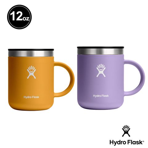 Hydro Flask 12oz/354ml 保溫 附蓋 馬克杯 化石棕/月影紫